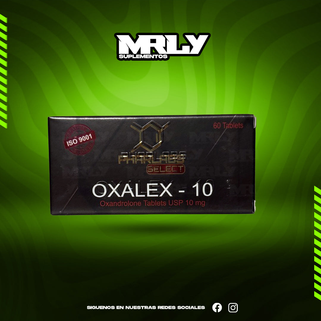 Oxalex-10 (oxandrolona) 10mg 60 tabs Phar Labs Select