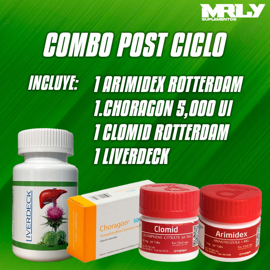 POST CICLO | 30 DIAS - Suplementos MRLY