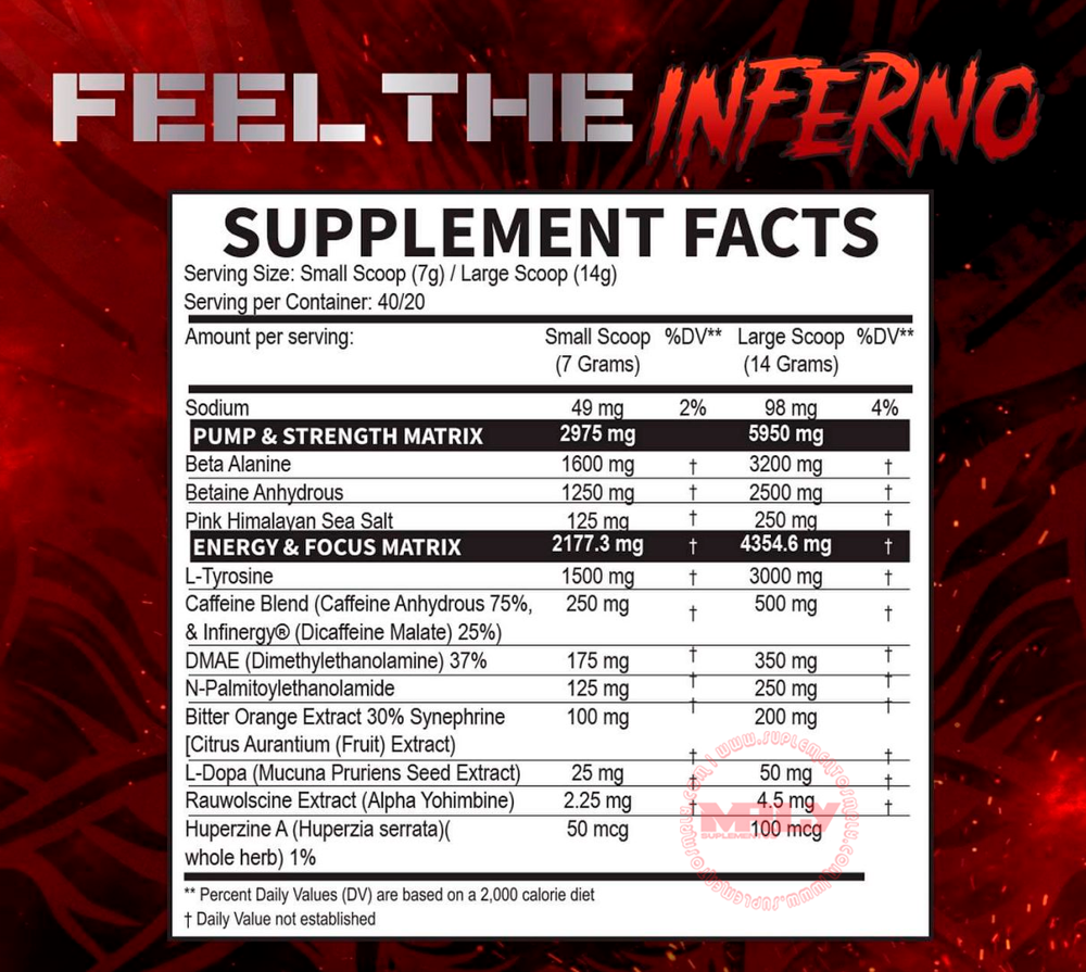VENOM INFERNO DRAGON PHARMA 40 servs