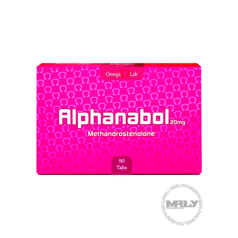 ALPHANABOL (Dianabol) 20mg 90 tabs Omega Labs - Suplementos MRLY