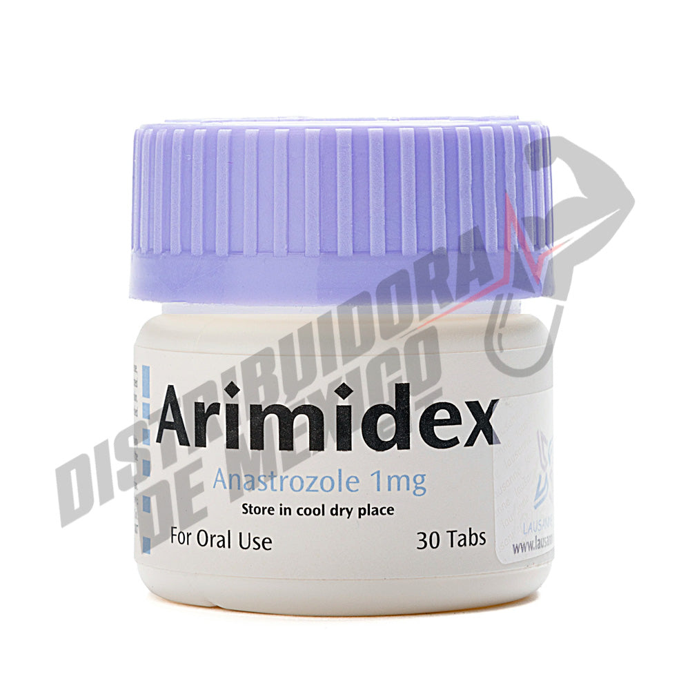 Arimidex (Anastrozole) 1mg 30 Tabs Lausanne Labs - Distribuidora FIT de México