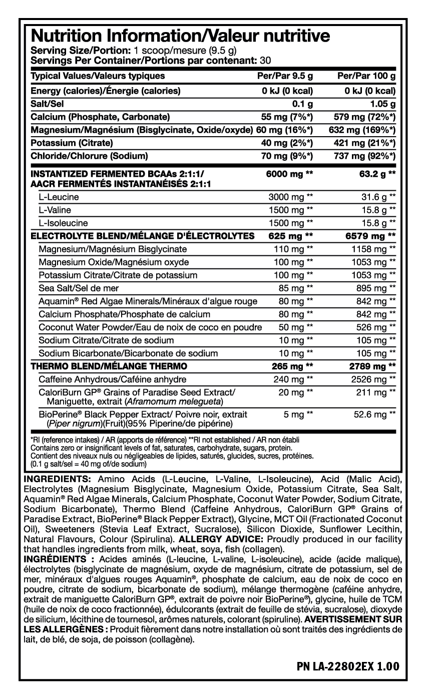 MUTANT BCAA THERMO | 30 servicios - Distribuidora FIT de México