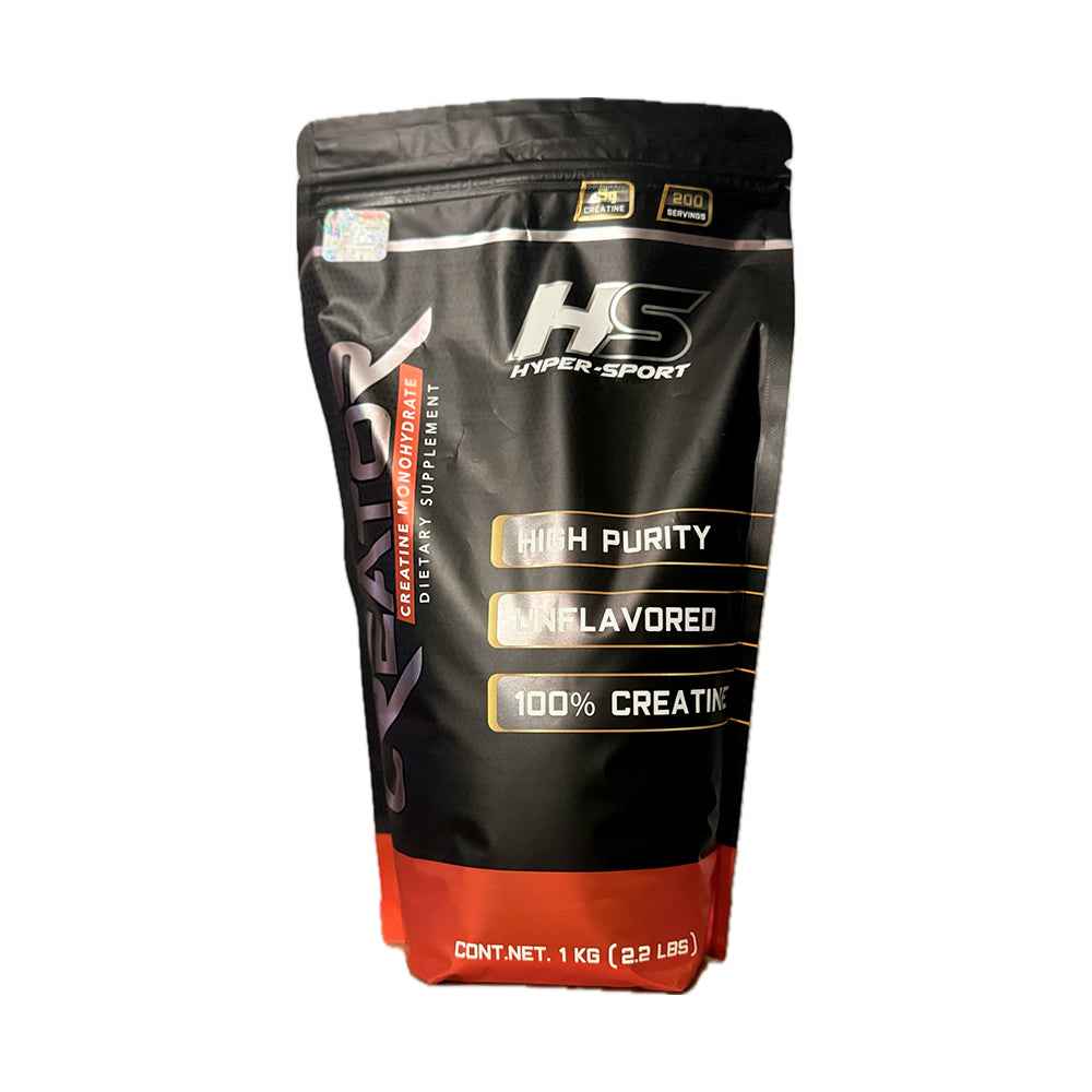 Creator (creatina) 1kg Hyper Sport Sin Sabor - Suplementos MRLY
