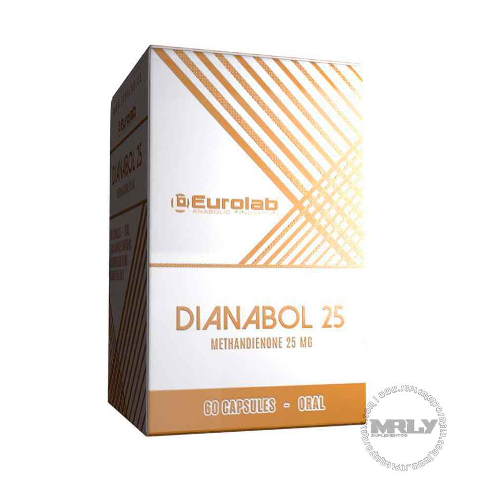 Dianabol 25 (dianabol oral) 25mg 60 caps Eurolab