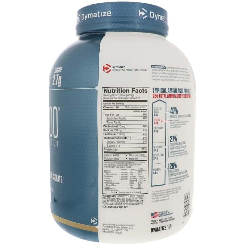 DYMATIZE ISO 100 | 5 lbs - Suplementos MRLY