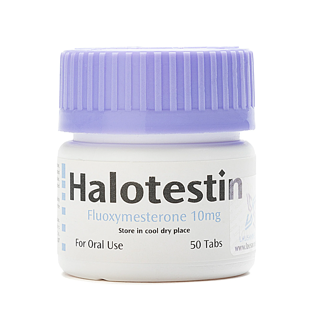 Halostetin (fluoxymesterona) 10mg 50 tabs Lausanne Labs - Suplementos MRLY
