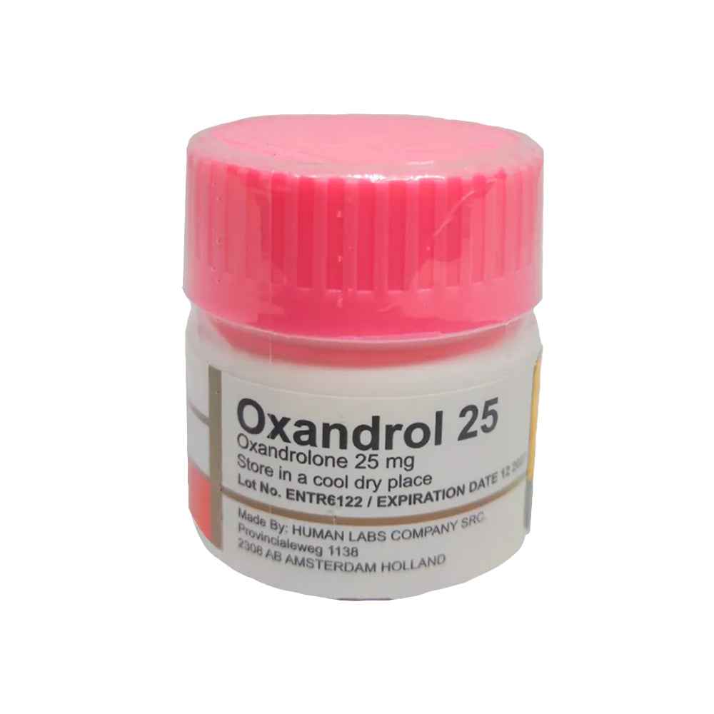 Oxandrol 25 (oxandrolona) 50 tabs Human Labs
