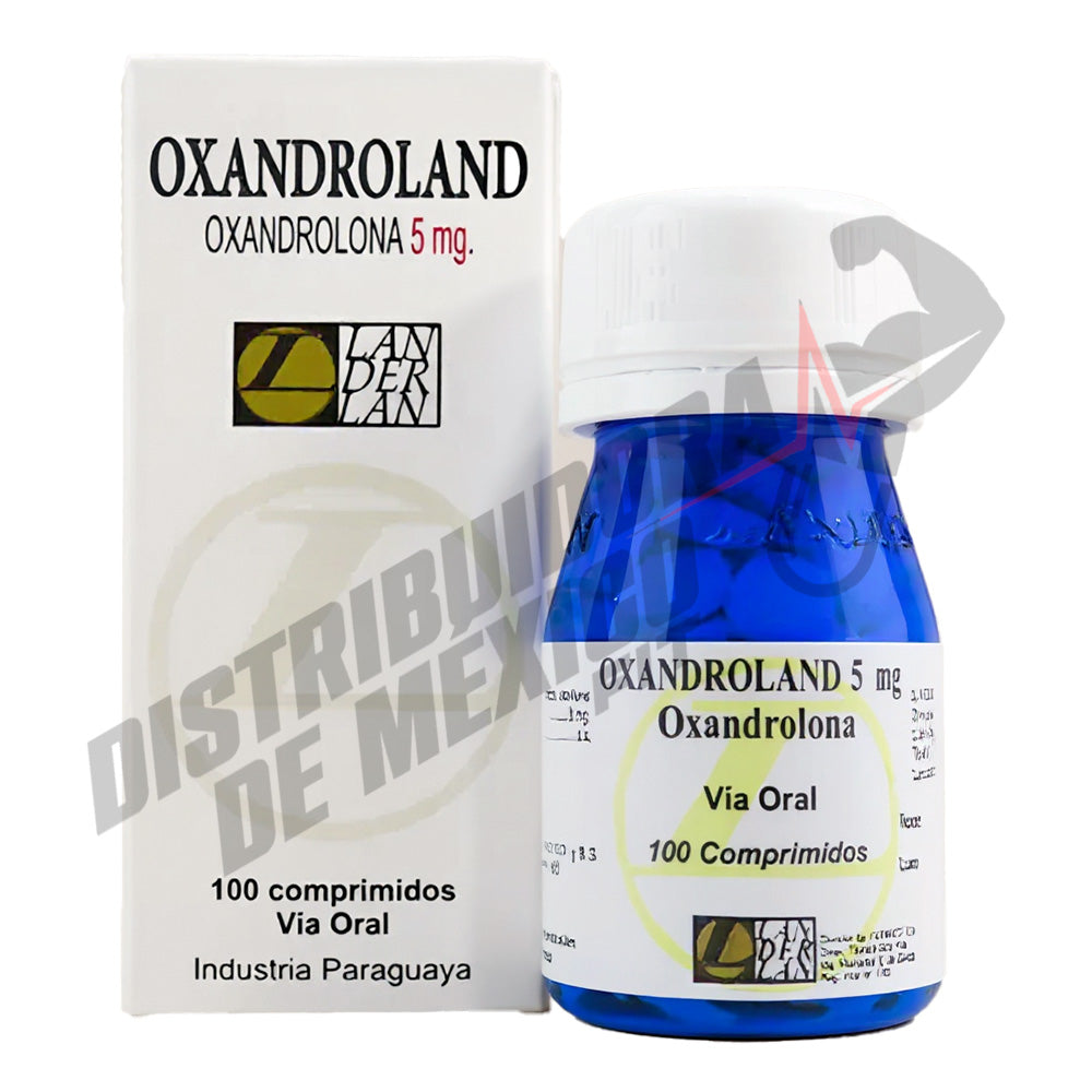 Oxandroland (Oxandrolona) 5mg 100 Tabs Landerlan - Suplementos MRLY