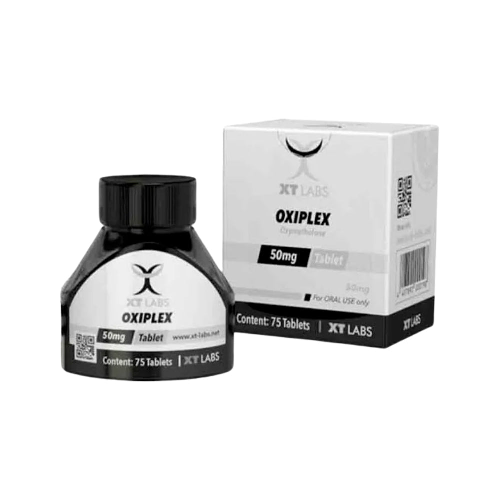 Oxiplex oxymetalona 50mg - 75 tabletas Xt Labs