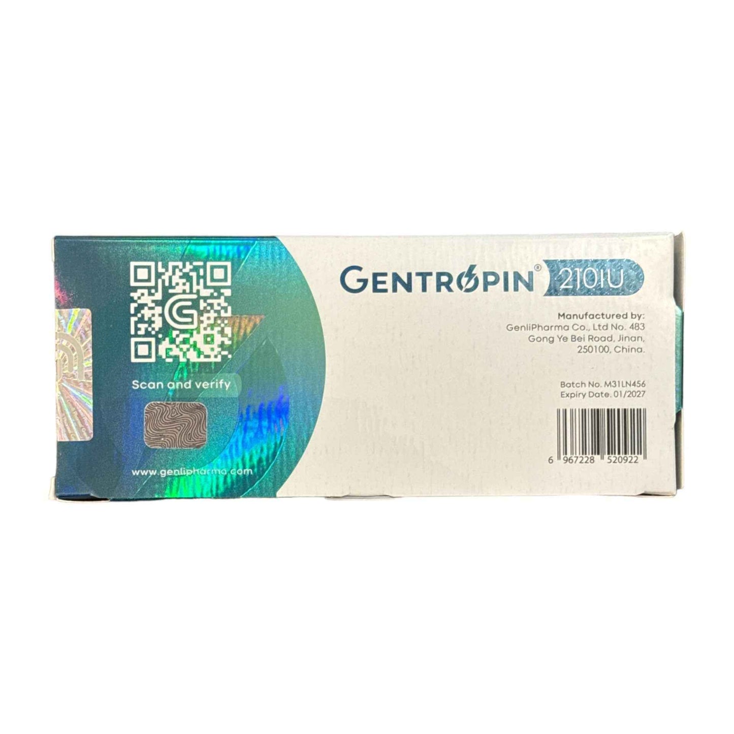 GENTROPIN 210UI Genli Pharma