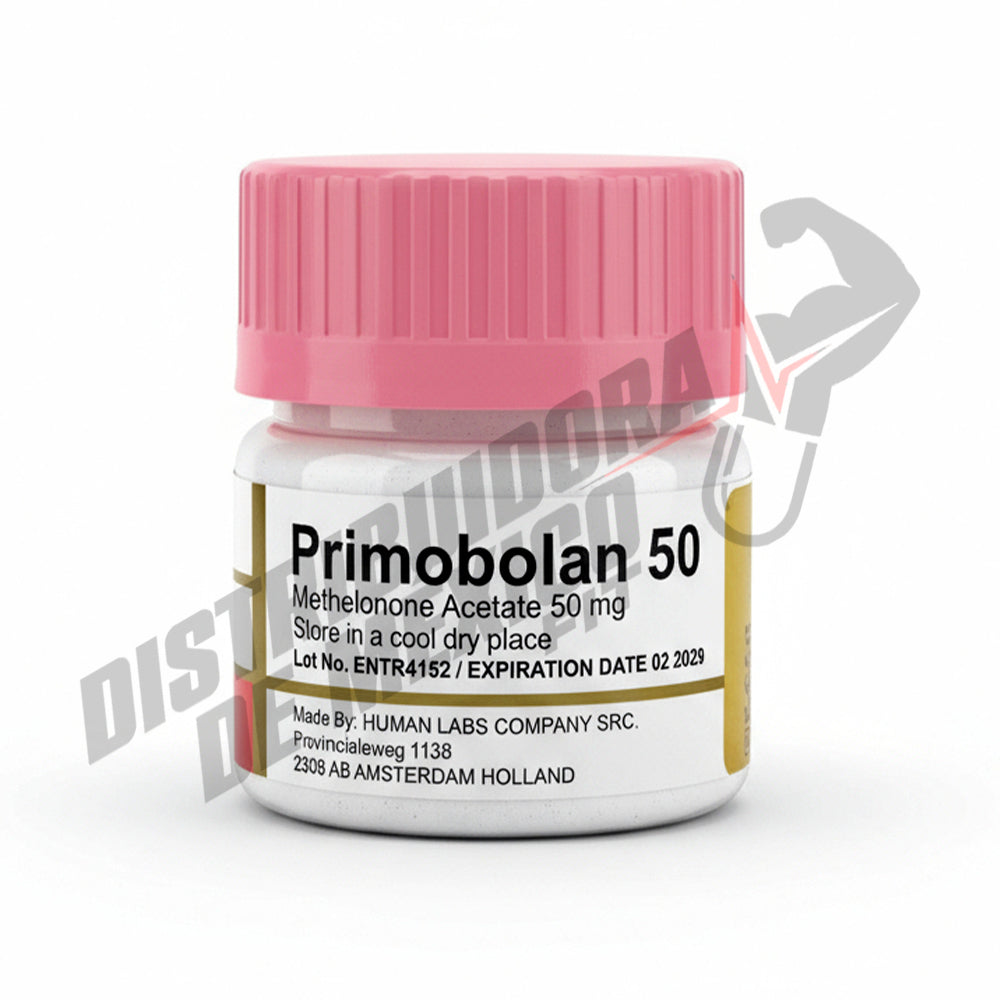 Primobolan 50 oral (Methelonone acetato) 50mg 60 tabs / Human Labs Company - Distribuidora FIT de México