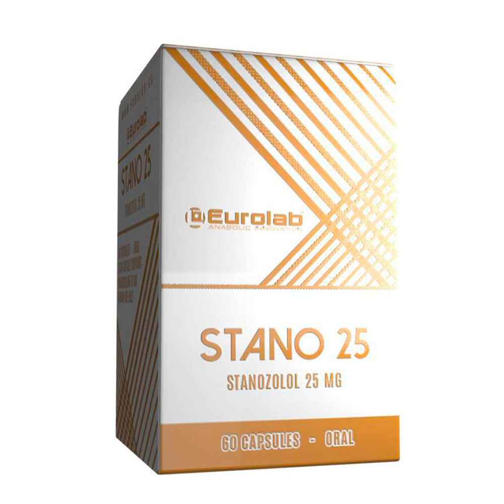 STANO 25 (stanozol oral) EUROLAB - Distribuidora FIT de México