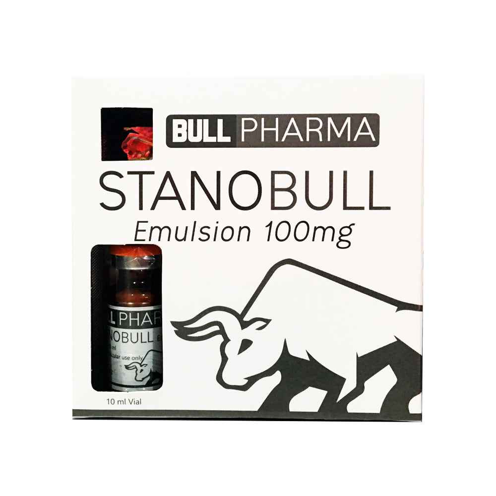Stanobull emulsion (winstrol agua) 100mg/ml Bull Pharma - Suplementos MRLY