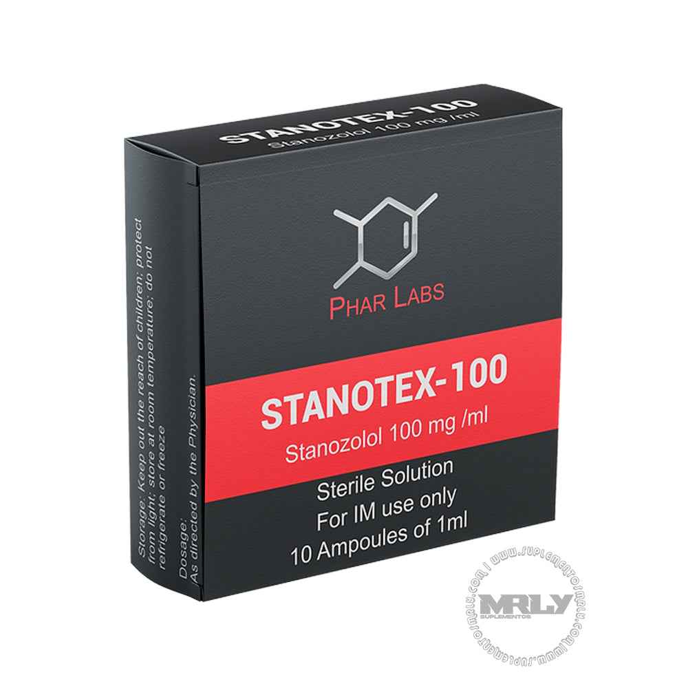 Stanotex-100 (stanozol vial) 100mg/ml Phar Labs