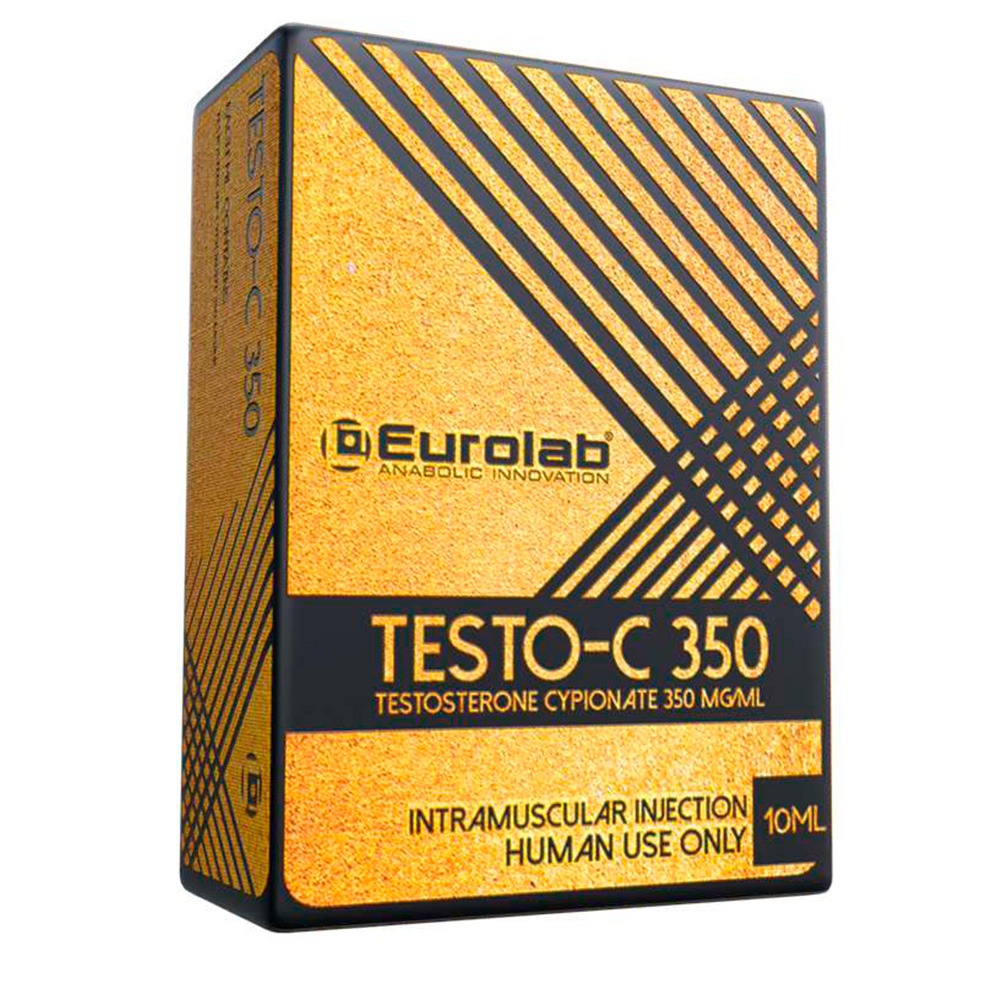 TESTO-C 350mg (cipionato) EUROLAB - Distribuidora FIT de México