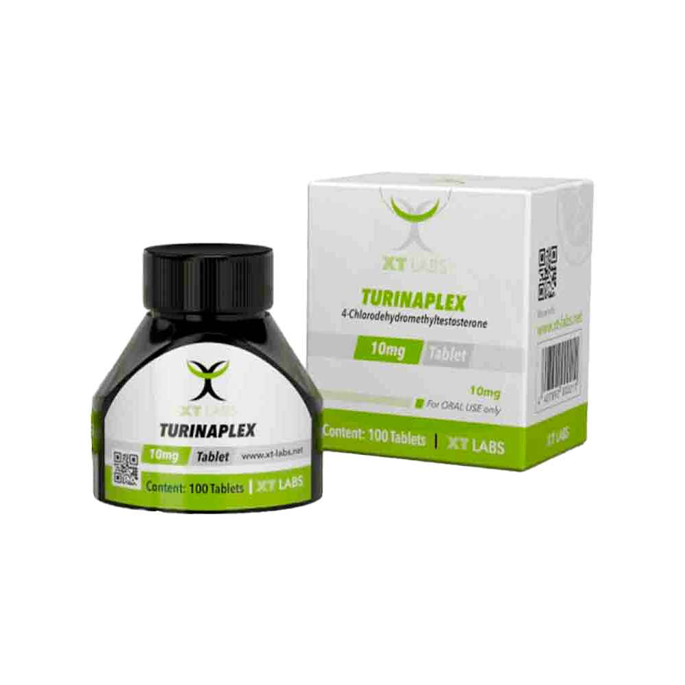 Turinaplex (turinabol) 10 mg 100 tabs Xt Labs - Distribuidora FIT de México
