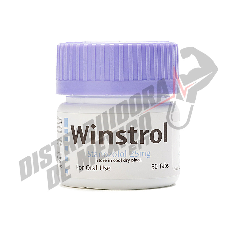 Winstrol (Stanozolol) 25mg 50 Tabs Lausanne Labs - Suplementos MRLY