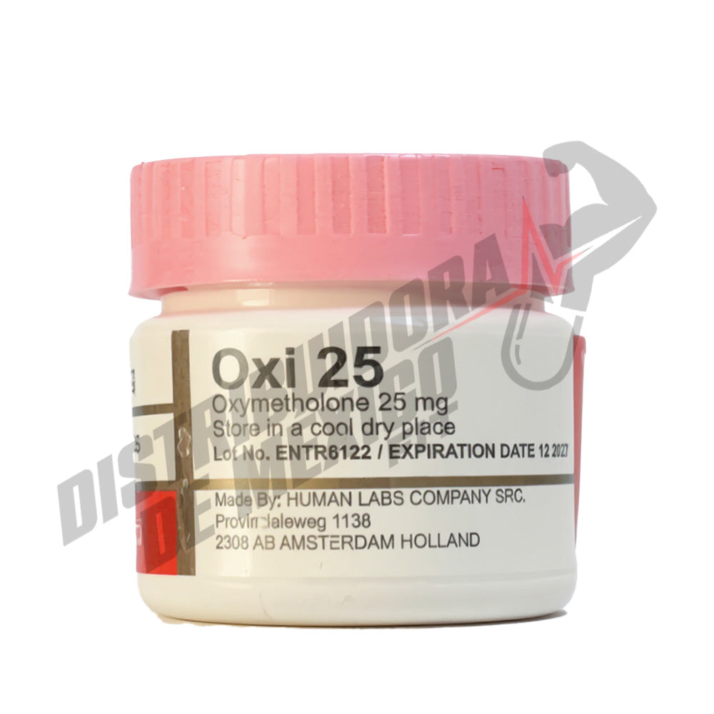 Oxy (Oxymetholone) 25mg 60 tabs / Human Labs Company - Distribuidora FIT de México