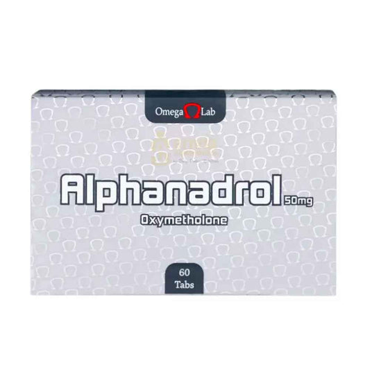 Alphanadrol (oxymetalona) Omega Labs 50 mg 75 tabs