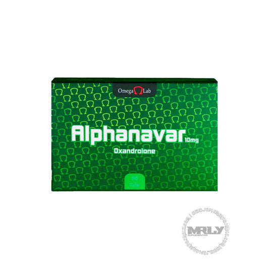 ALPHANAVAR (Oxandrolona) 10mg 90 tabs Omega Labs - Suplementos MRLY