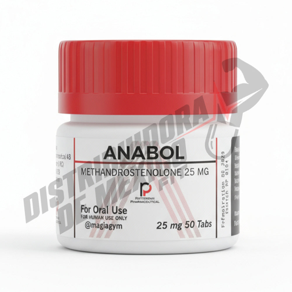 Anabol oral 50 tabs 25mg Rotterdam Pharmaceutical - Distribuidora FIT de México