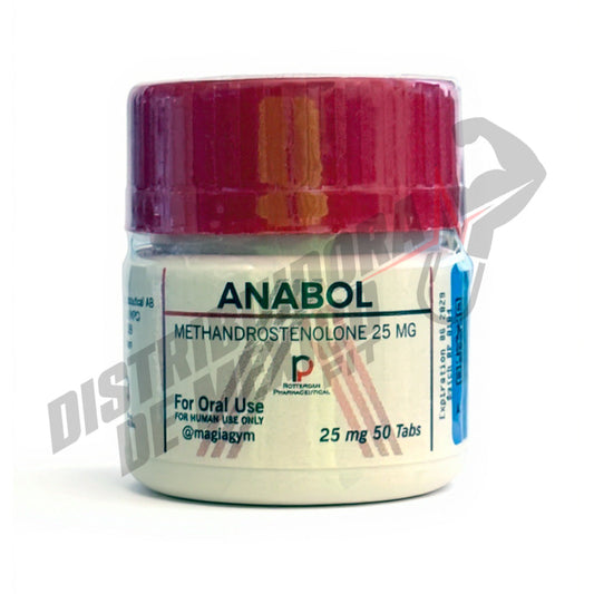Anabol oral 50 tabs 25mg Rotterdam Pharmaceutical - Suplementos MRLY