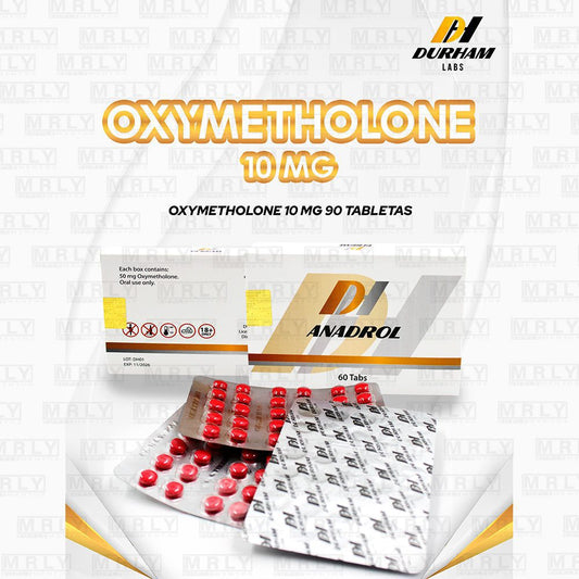 Anadrol (oxymetalona) 10mg 90 tabs Durham Labs - Suplementos MRLY