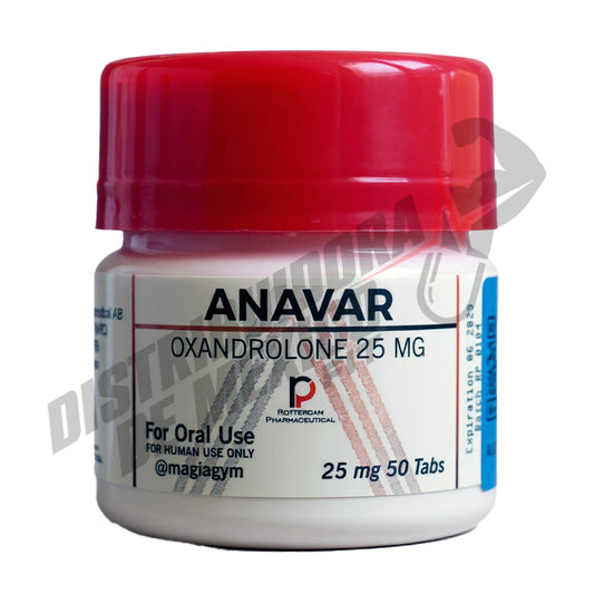 Anavar (oxandrolona) 25mg 50 tabs Rotterdam Pharmaceutical - Suplementos MRLY