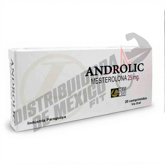 Androlic (Mesterolona) Proviron 25mg 20 Tabs Landerlan - Suplementos MRLY