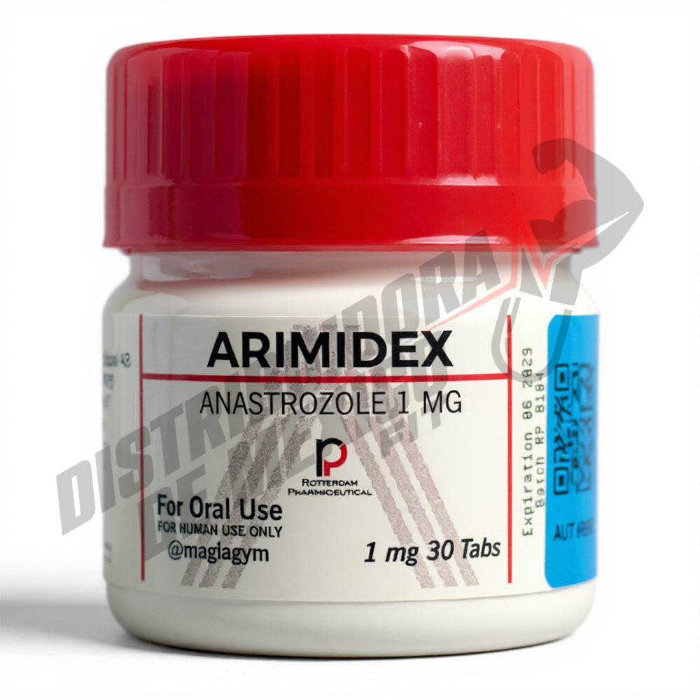 Arimidex (anastrozol) Rotterdam Pharmaceutical 1mg 30 tabs - Suplementos MRLY