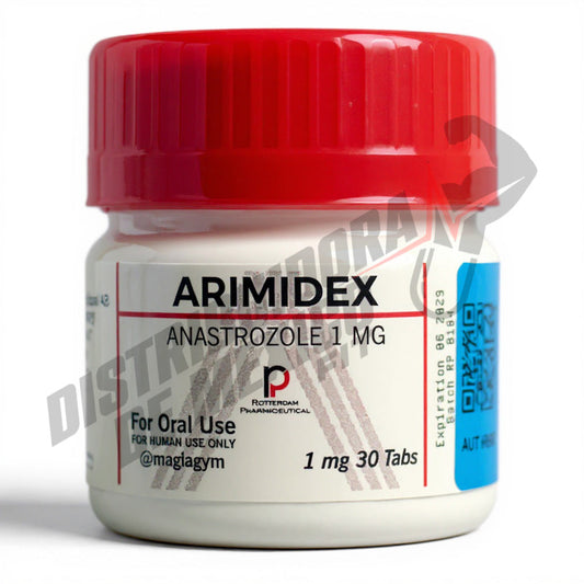 Arimidex (anastrozol) Rotterdam Pharmaceutical 1mg 30 tabs - Suplementos MRLY