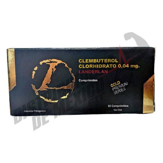 Clembuterol Clorhidrato 0,04mg 50 Tabs Landerlan - Suplementos MRLY