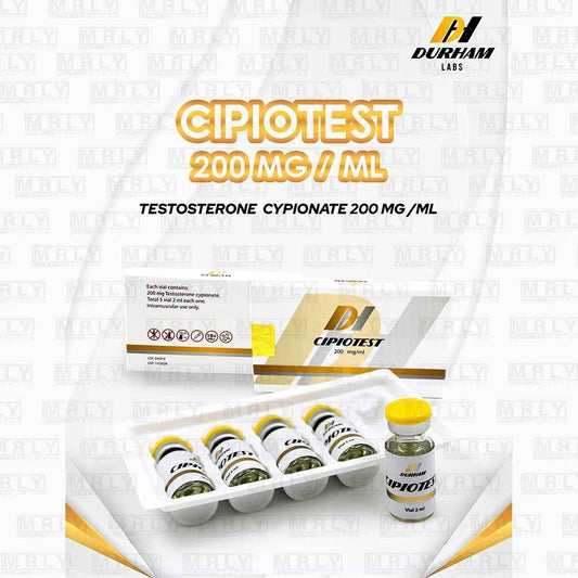 Cipiotest (cypionato)200mg/ml Durham Labs - Suplementos MRLY