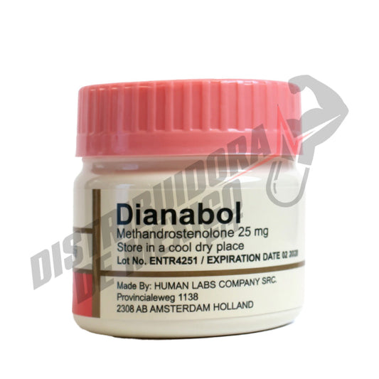 Dianabol (Methandrostenolone) 25mg 60 tabs / Human Labs Company - Suplementos MRLY