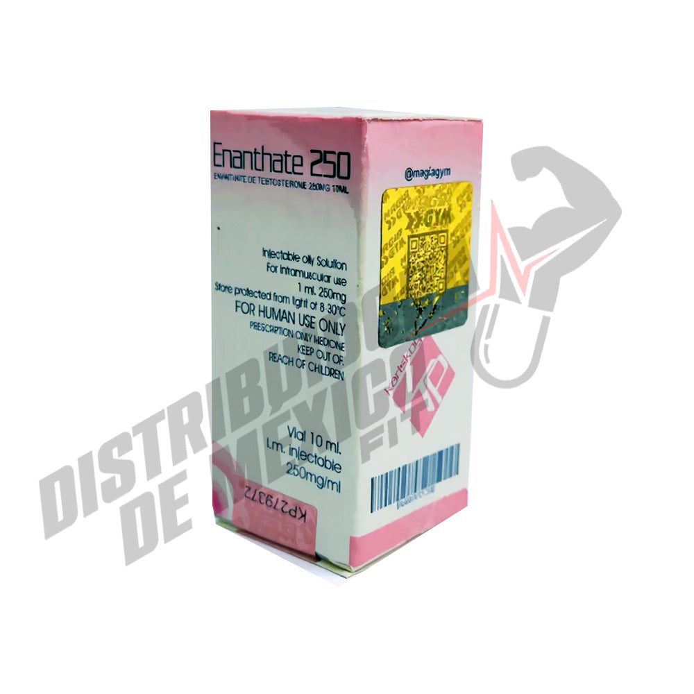 Enanthate 250 (Enanthate de Testosterone) 250mg/ml / Karlskoga - Distribuidora FIT de México
