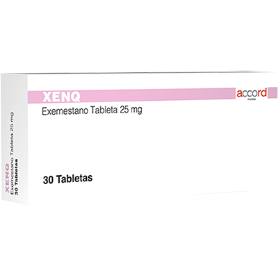 XENQ Exemestano Tableta 25mg | 30 tabs