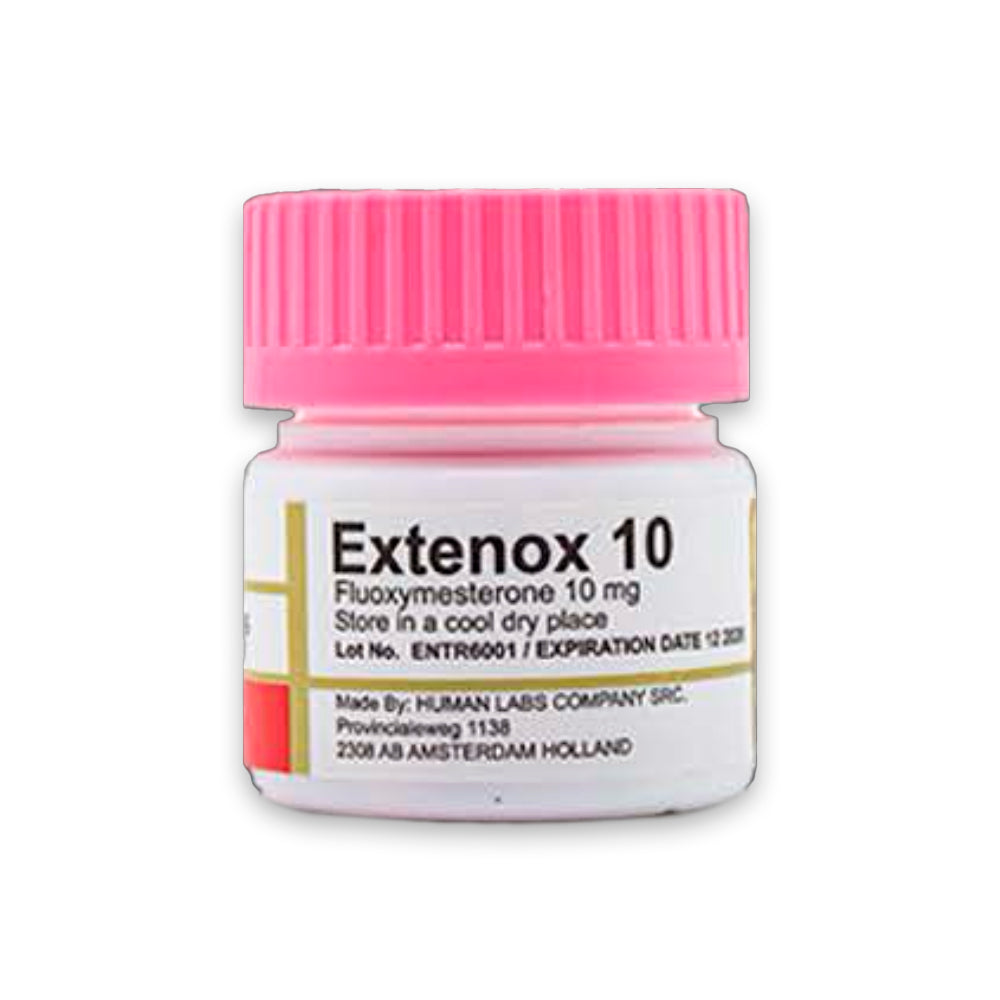 Extenox 10 (fluoxymesterona) 10mg 60 tabs Human Labs