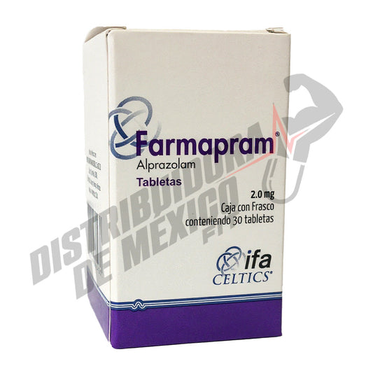 Farmapram (Alprazolam) 2mg 30 Tabs IFA - Suplementos MRLY
