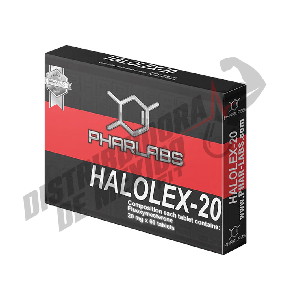 HALOLEX-20 (fluoxy) Phar Labs Silver