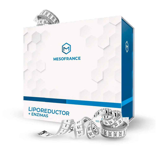 Mesofrance - Liporeductor + enzimas 100 ampulas - Suplementos MRLY