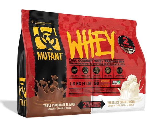 Proteína MUTANT WHEY 4LB | Doble Sabor Nutrición Premium - Suplementos MRLY