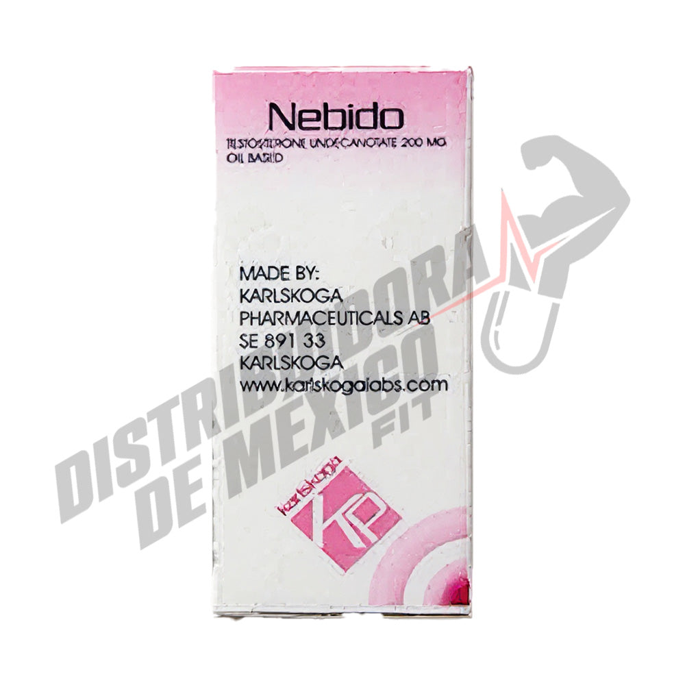 Nebido (Undecanote de testoterone) 200mg/ml / Karlskoga - Distribuidora FIT de México