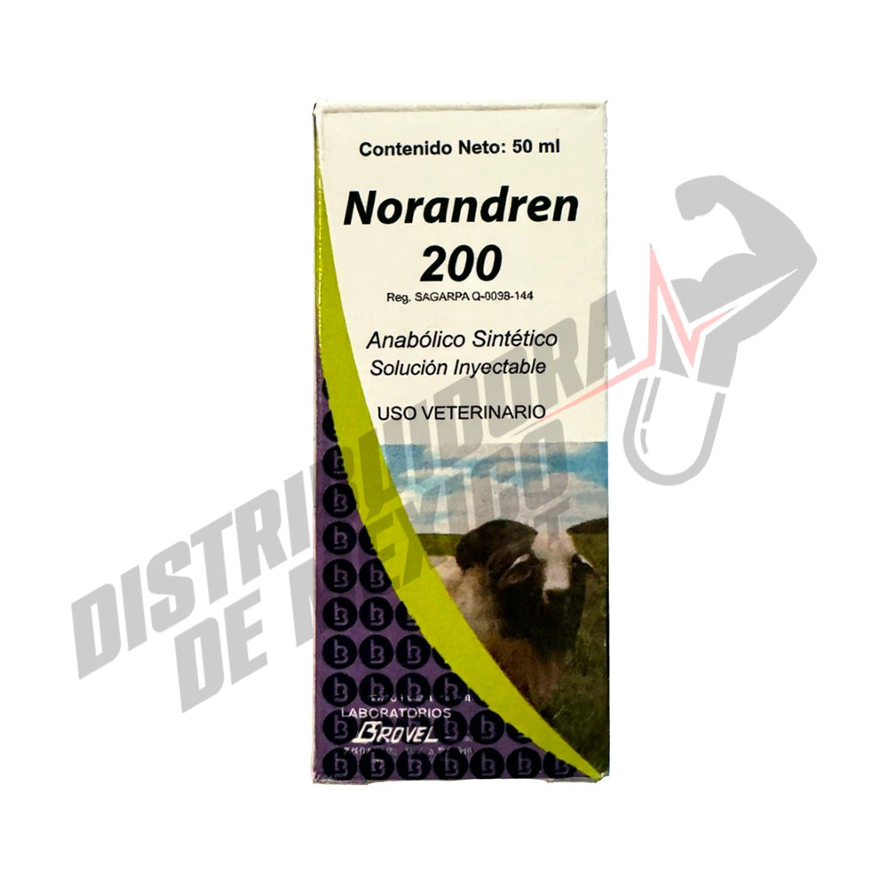 Noradren 200 200mg/50ml Brovel - Distribuidora FIT de México