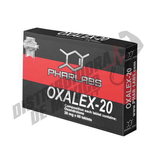Oxalex-20 (oxandrolona) 20mg 60 tabs Phar Labs Silver