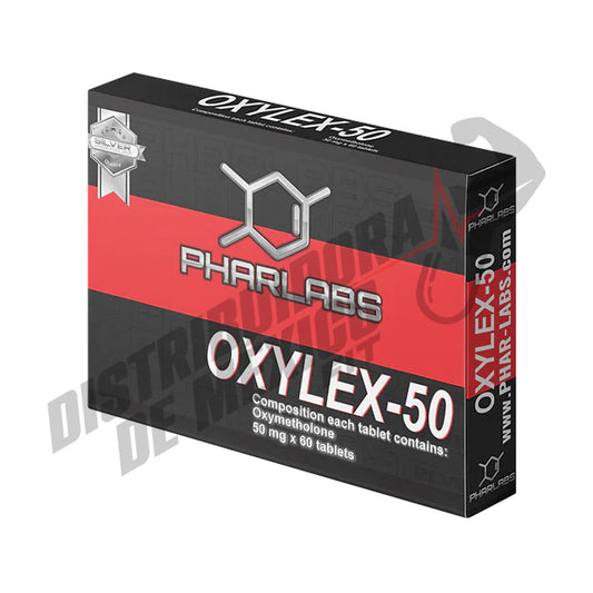 OXYLEX-50 (oxymetalona) Phar Labs Silver