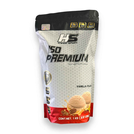 Proteina Iso Premium Hyper Sport 1 kg 40 servicios - Suplementos MRLY