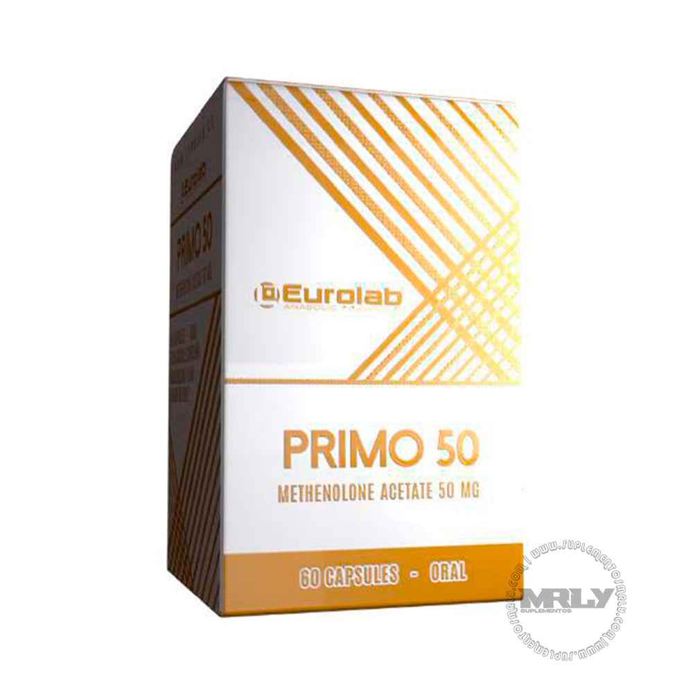 Primo 50 (primobolan oral) Eurolab 50mg 60 tabs - Suplementos MRLY