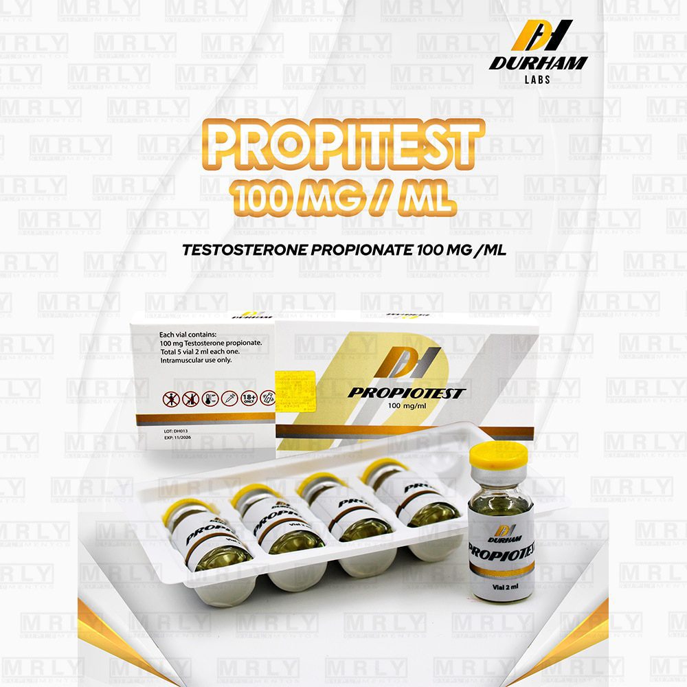 Propitest (propionato) 100mg/ml Durham Labs - Suplementos MRLY