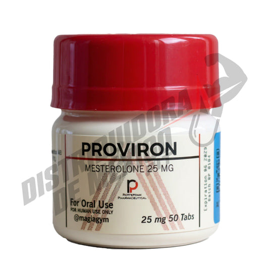 Proviron 25 mg 50 tabs Rotterdam Pharmaceutical - Suplementos MRLY