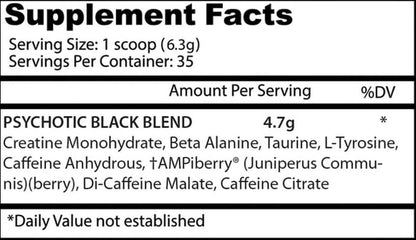 PSYCHOTIC BLACK | 35 servicios